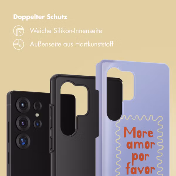 Selencia Vivid Back Cover Samsung Galaxy S25 Ultra - More Amor