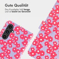 imoshion Design Klapphülle Samsung Galaxy A54 (5G) - Dusty Rose Blossoms