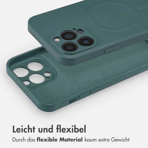 imoshion Color Back Cover mit MagSafe Apple iPhone 13 Pro Max - Dunkelgrün