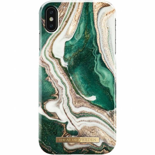 iDeal of Sweden Golden Jade Marble Fashion Back Case für das iPhone Xs Max