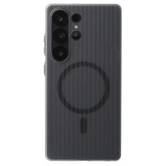Accezz Lite Backcover mit MagSafe | Fluted | Samsung Galaxy S25 Ultra - Smokey Matte