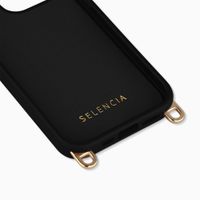 Selencia Rivièra Backcover mit MagSafe mit abnehmbaren Haken Apple iPhone 14 Pro - Velvet Black