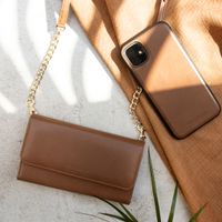 Selencia Clutch Klapphülle aus veganem Leder mit herausnehmbarem Case Galaxy S10