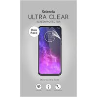 Selencia Duo Pack Screenprotector für das Motorola One Zoom