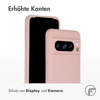 Accezz Liquid Silikoncase für das Google Pixel 8 Pro - Rosa