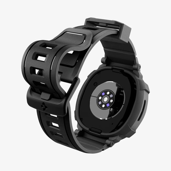 Spigen Rugged Armor™ Pro Hülle Samsung Galaxy Watch 9 / Watch 8 (40 mm) - Matte Black