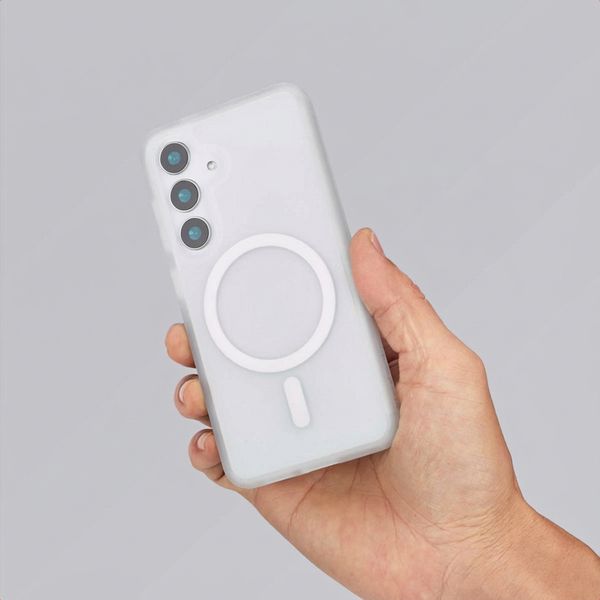 imoshion Color Guard Back Cover mit MagSafe Samsung Galaxy S25 - Weiß