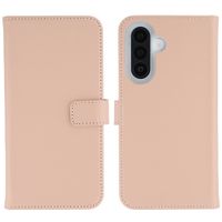 Selencia Echtleder Klapphülle Samsung Galaxy A27 (5G) - Dusty Pink