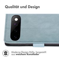 imoshion Luxuriöse Klapphülle Google Pixel 11 Pro - Hellblau