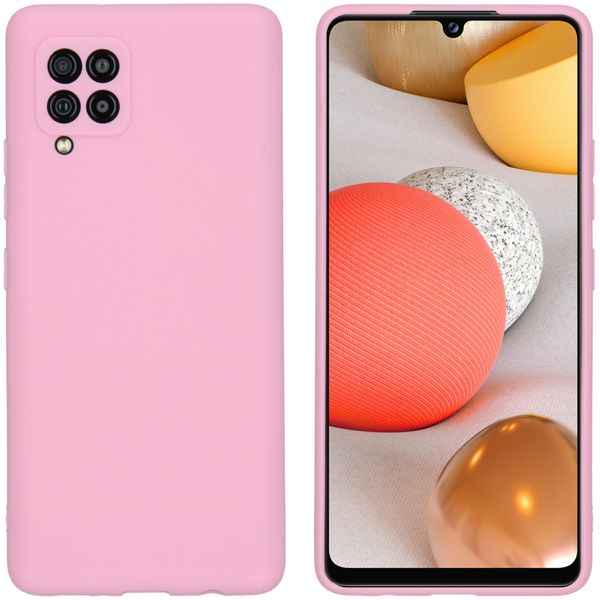 imoshion Color TPU Hülle für das Samsung Galaxy A42 - Rosa