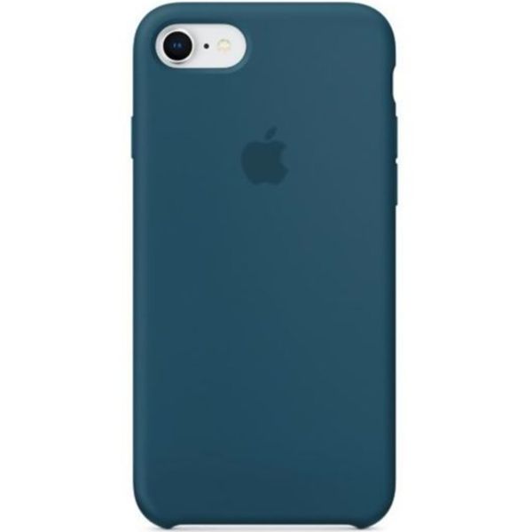 Apple Silikon-Case für das iPhone SE (2022 / 2020) / 8 / 7 - Cosmos Blue