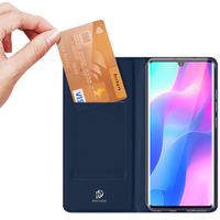 Dux Ducis Slim TPU Klapphülle Dunkelblau für Xiaomi Mi Note 10 Lite