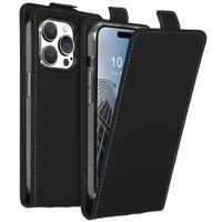 Accezz Flip Case für das iPhone 15 Pro - Schwarz