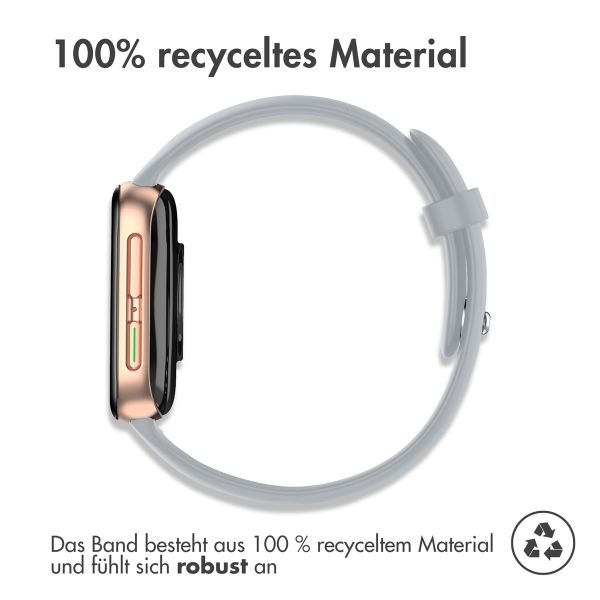 imoshion Silikonband für das Oppo Watch 41 mm - Grau