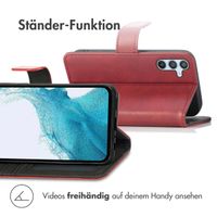 imoshion Luxuriöse Klapphülle Samsung Galaxy A54 (5G) - Rot