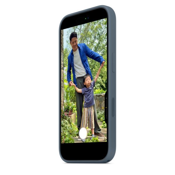 Apple Silikonhülle mit MagSafe Apple iPhone 17 - Anchor Blue