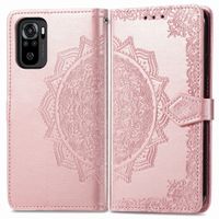 imoshion Mandala Klapphülle Xiaomi Redmi Note 10 (4G) / Note 10S - Roségold