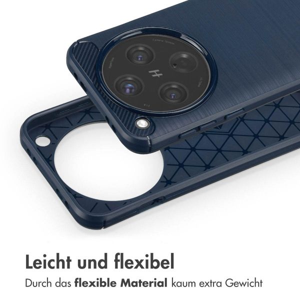 imoshion Brushed Back Cover Oppo Find X8 - Dunkelblau