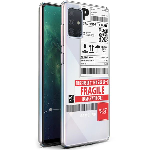 imoshion Design Hülle Samsung Galaxy A71 - Etikette