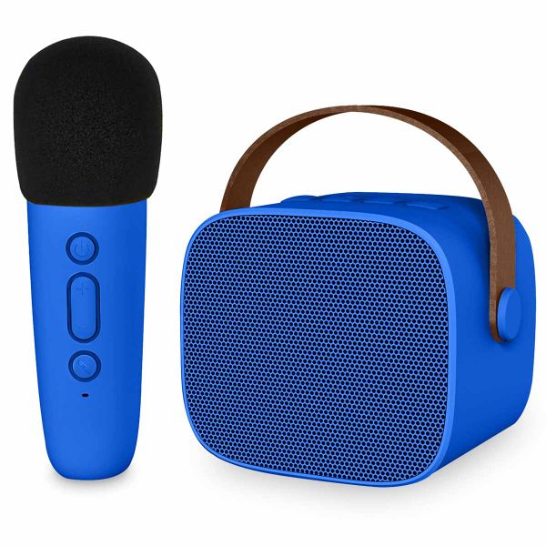 imoshion Kids Karaoke-Set - Lautsprecher und Mikrofon - Cobalt Blue