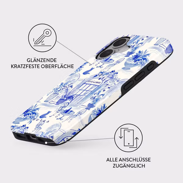 Burga Tough Back Cover MagSafe Apple iPhone 16 - Sobremesa