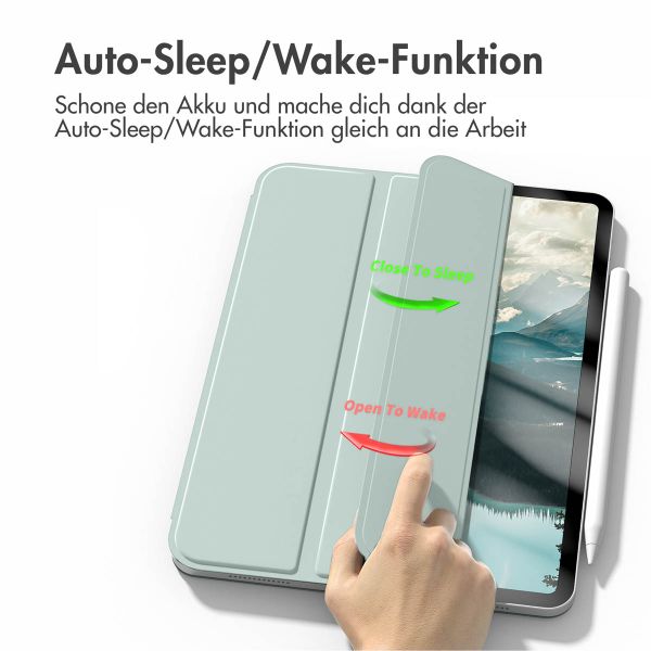 imoshion Magnetic Klapphülle Apple iPad Pro 11 (2022 / 2021 / 2020 / 2018) - Hellgrün