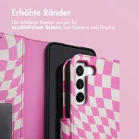 imoshion ﻿Design Klapphülle für das Samsung Galaxy S22 - Retro Pink