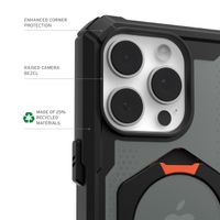 UAG Plasma XTE Back Cover MagSafe für das iPhone 16 Pro - Black / Orange