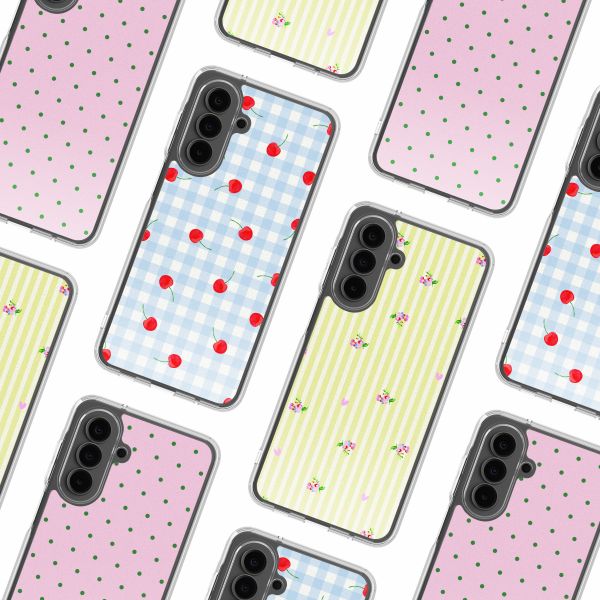 imoshion Design Hülle Samsung Galaxy A17 (5G) / (4G) - Cherry Check