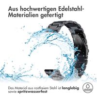 imoshion Edelstahlarmband für das für das Samsung Galaxy Watch 7 40/44 mm - Schwarz
