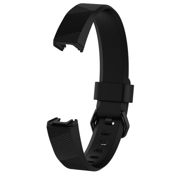 imoshion Silikonband für das  Fitbit Alta (HR) - Schwarz