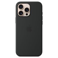 Apple Silikon-Case MagSafe für das iPhone 16 Pro Max - Black