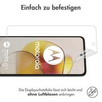 imoshion Displayschutz Folie 3er-Pack für das Motorola Moto G73