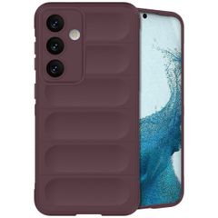 imoshion EasyGrip Back Cover für das Samsung Galaxy S24 - Aubergine 