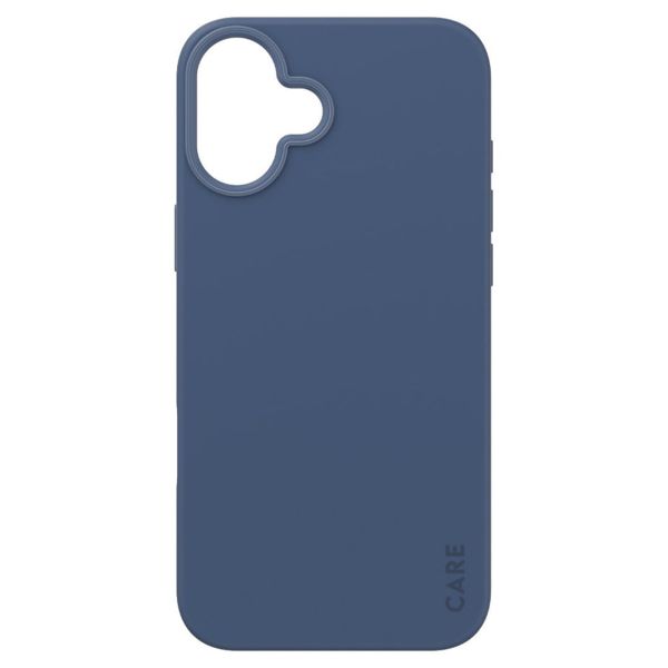 CARE by PanzerGlass Fashion Back Cover MagSafe für das iPhone 16 Plus - Blau