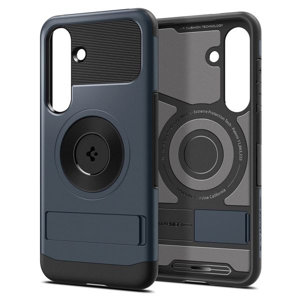 Spigen Slim Armor™ Case MagSafe für das Samsung Galaxy S25 - Schwarz