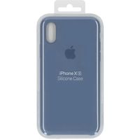 Apple Silikon-Case Lavender Gray für das Apple iPhone Xs / X