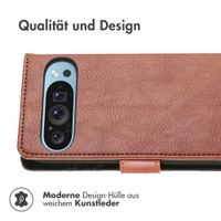 imoshion Luxuriöse Klapphülle Google Pixel 9 / 9 Pro - Braun