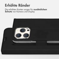 Accezz Wallet TPU Klapphülle Apple iPhone 15 Pro - Schwarz