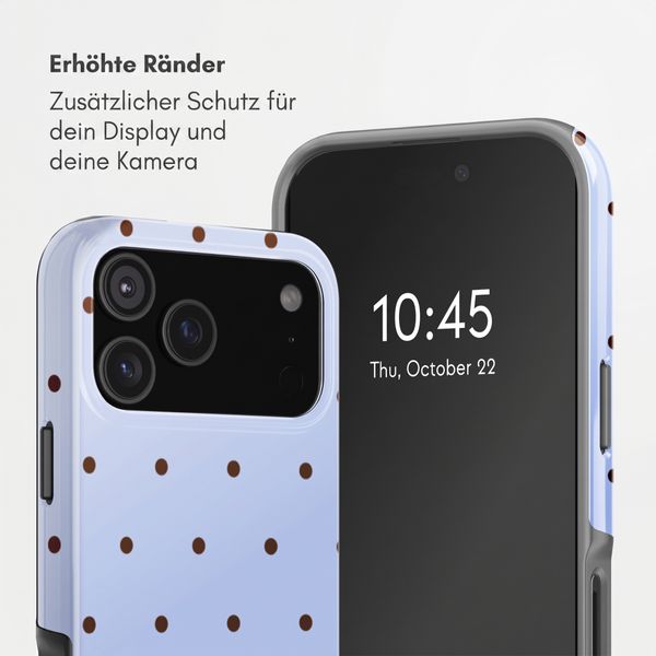 Selencia Vivid Back Cover Apple iPhone 17 Pro Max - Happy Dots Digital Sky