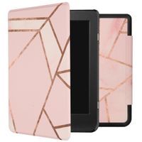 imoshion Design Slim Hard Case Sleepcover für das Kobo Nia - Pink Graphic