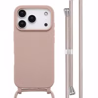imoshion SilikonHülle mit Band Apple iPhone 17 Pro - Sand Pink