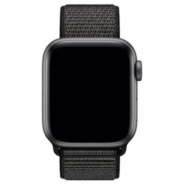 Apple Sport Loop Armband für Apple Watch Series 1-9 / SE - 38/40/41 mm / Series 10 - 42 mm - Black