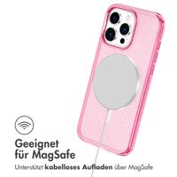 imoshion Sparkle Back Cover mit MagSafe für das iPhone 15 Pro Max - Rosa