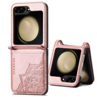 imoshion Mandala Klapphülle Samsung Galaxy Z Flip 7 FE - Rosé gold