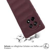 imoshion EasyGrip Backcover OnePlus 12R - Aubergine