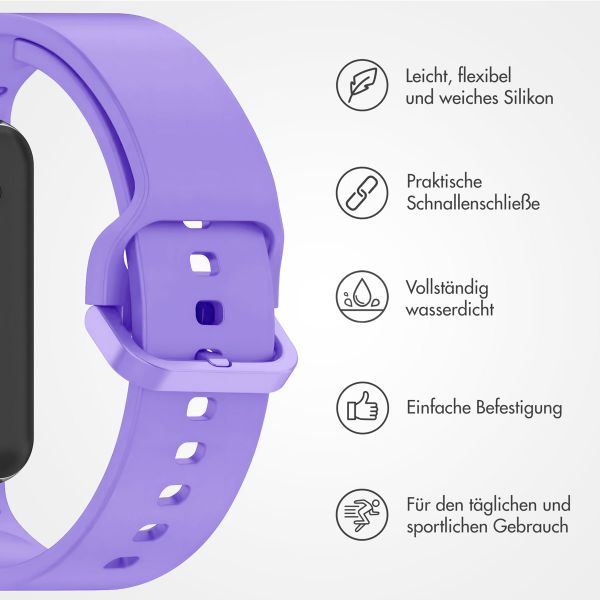 imoshion Silikonband für das  Samsung Galaxy Fit 3 - Lila / Lilac