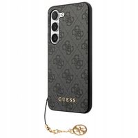 Guess 4G Classic Logo Back Cover Charm Samsung Galaxy S24 Plus - Schwarz
