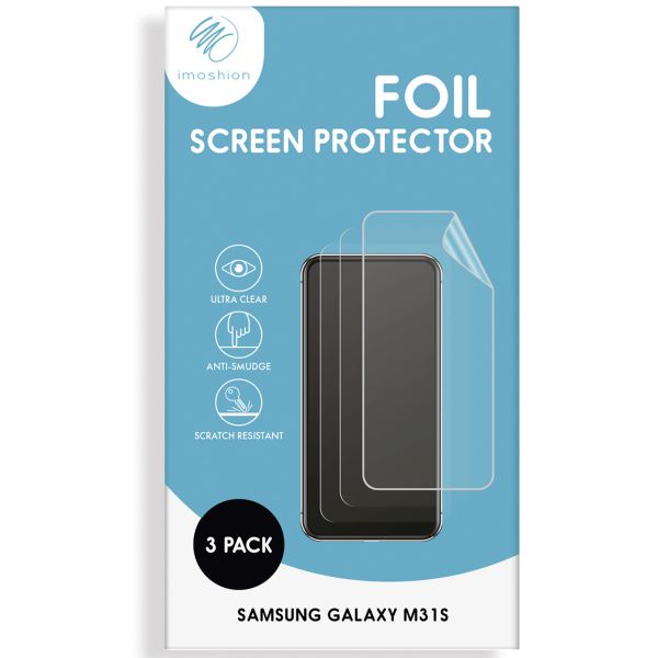 imoshion Displayschutz Folie 3er-Pack Samsung Galaxy M31s