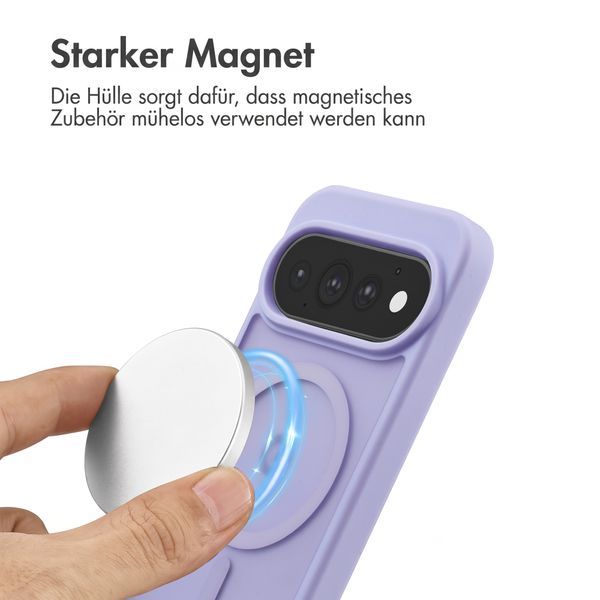 imoshion Color Guard Back Cover mit MagSafe Google Pixel 11 / 11 Pro / 10 / 10 Pro / 9 / 9 Pro - Lila